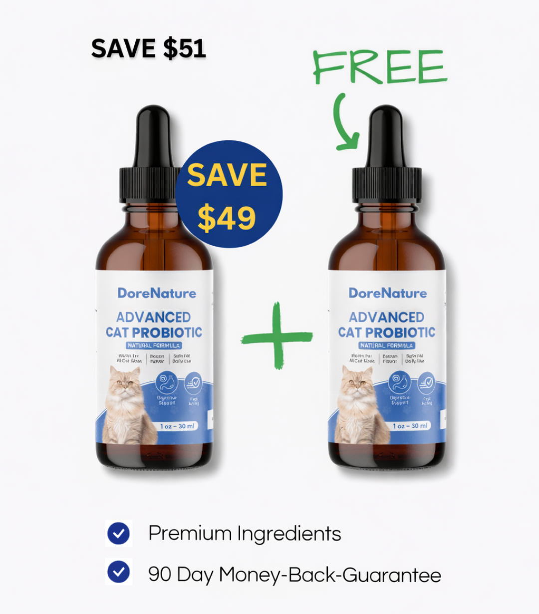 End Your Cat's Excessive Grooming & Skin Issues Forever While Preventing Painful Bald Spots & Saving Thousands on Vet Bills with Just 2 Drops Daily!*
