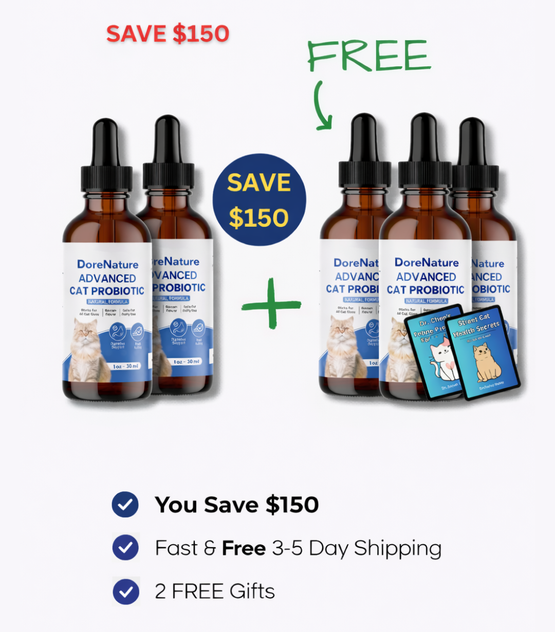 End Your Cat's Excessive Grooming & Skin Issues Forever While Preventing Painful Bald Spots & Saving Thousands on Vet Bills with Just 2 Drops Daily!*