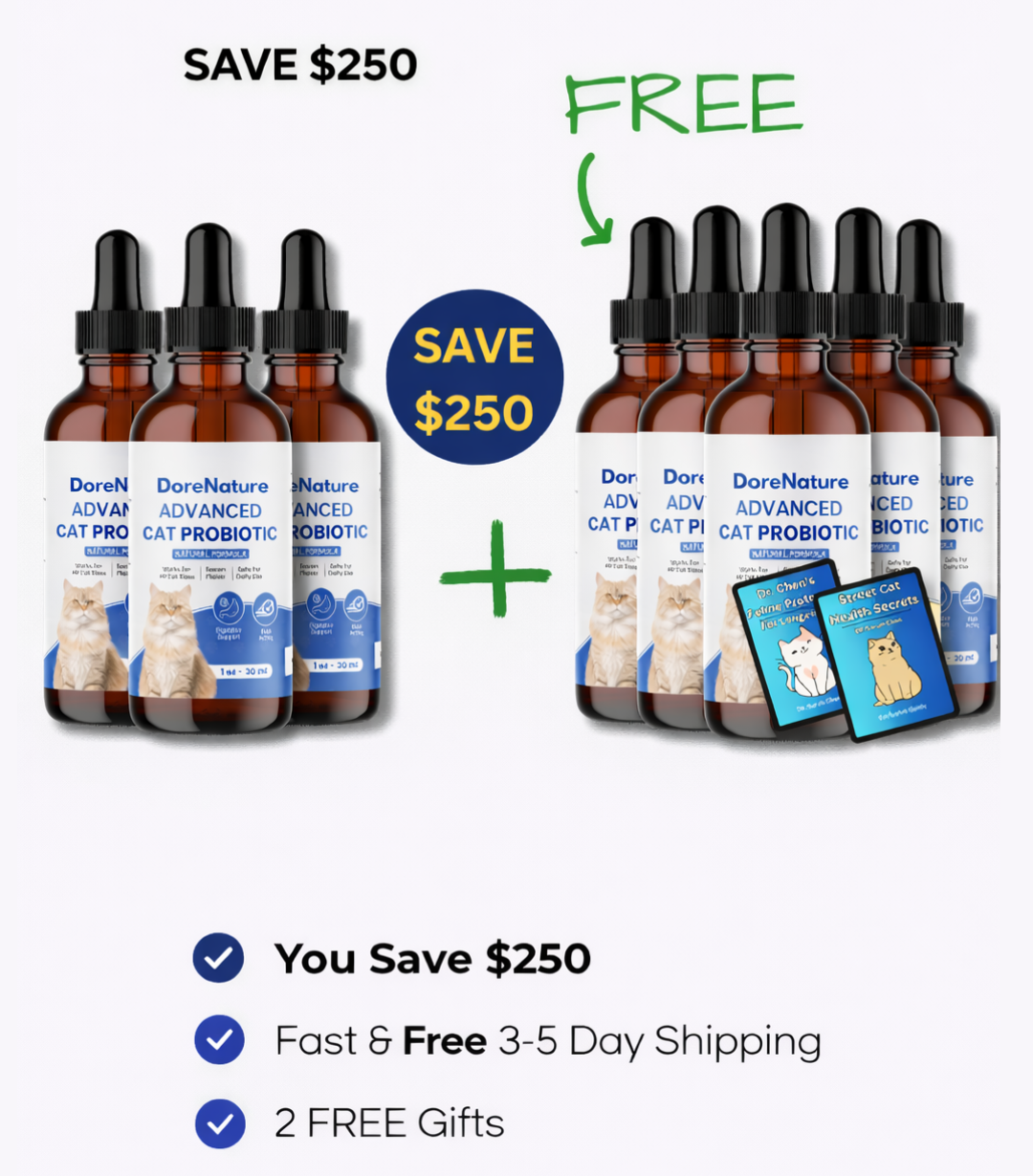 End Your Cat's Excessive Grooming & Skin Issues Forever While Preventing Painful Bald Spots & Saving Thousands on Vet Bills with Just 2 Drops Daily!*
