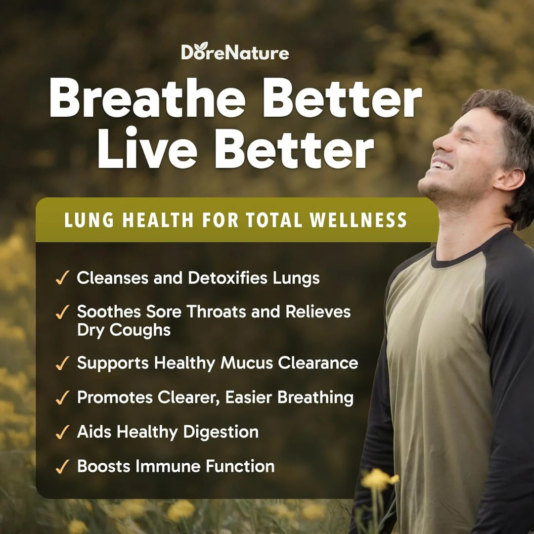 New Maximum Potency Mullein Drops For Cough Control & Lung Rejuvenation
