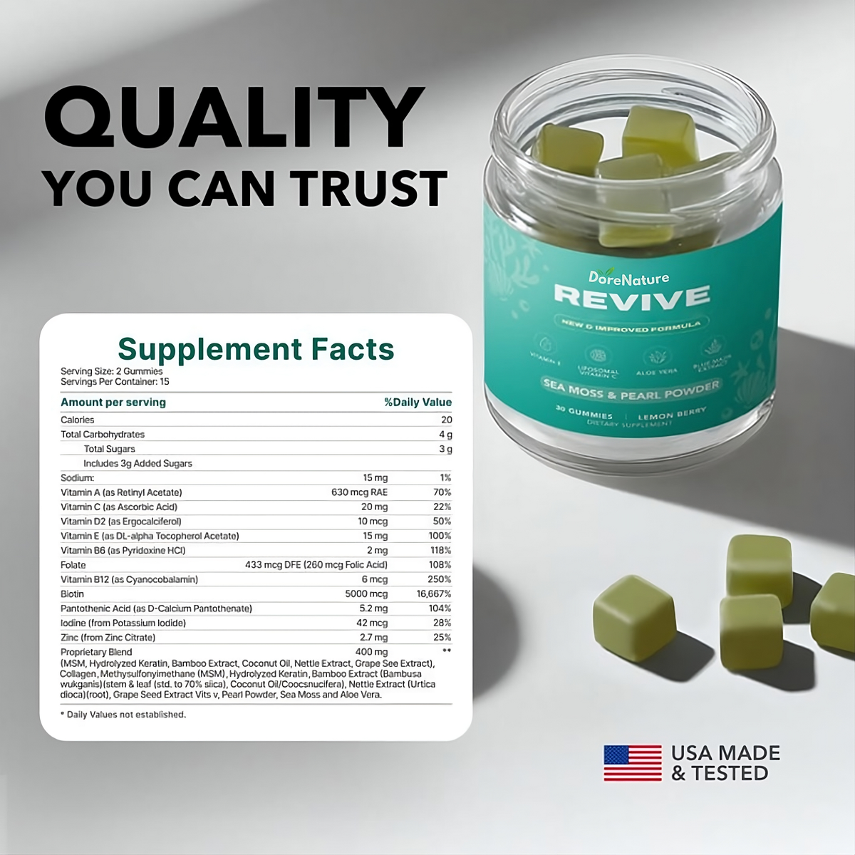 Hair Revive Gummies